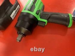 Snap On Powerful Green Air Powered 1/2 Drive Impact Wrench Gun USED ONCE