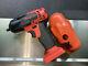 Snap On Tools 18v Lithium Ion 3/8 Drive Cordless Impact Wrench Gun In Orange