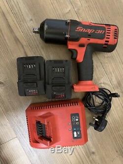 Snap On Tools 18v Monster Lithium Ion 1/2 Drive Cordless Impact Wrench Gun