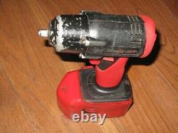 Snap On Tools 3/8 Drive Cordless 18v Li ion Impact Gun Wrench Kit