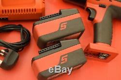 Snap On Tools MINT 18v 1/2 Drive MonsterLithium Cordless Impact Wrench Gun (16)