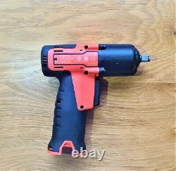 Snap on 14.4v 3/8 Impact Wrench Gun Orange, x1 battery, boot & charger CT761