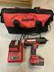 Snap-on 18v Cordless 1/2 Impact Wrench / Gun With 2 Batteries / Charger / Case