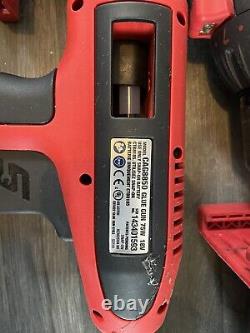 Snap on 18v impact gun torch 3/8 1/2 drill charger battery's lithium