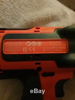 Snap on 18v lithium 1/2 drive impact wrench gun CTEU8850A0