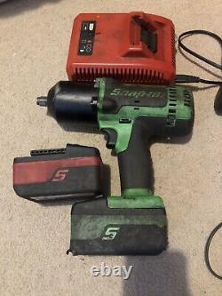 Snap on 1/2 impact gun With 2 Batteries
