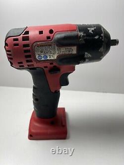 Snap on 3/8 Drive 18v Lithium Cordless Impact Wrench Gun CT8810, 2 Batteries