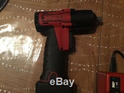 Snap on 3/8 Impact Wrench Nut Gun And Long Neck Ratchet