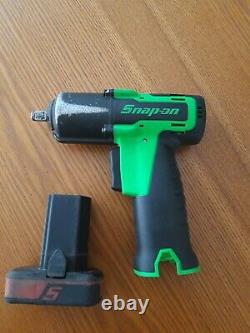 Snap on 3/8 impact gun 14.4v just been reconditioned, and used battery