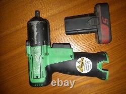 Snap on 3/8 impact gun 14.4v just been reconditioned, and used battery