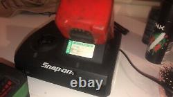 Snap on 3/8 impact gun 2 Battery's And Charger