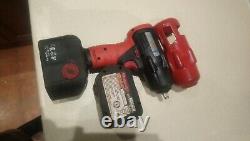 Snap on 3/8 impact gun 4410 14.4Vkit + rubber cover, 2 batteries, torch, charger