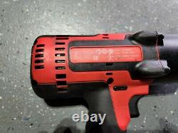 Snap-on Ct8850 1/2'' Impact Wrench Gun 18v Red With Battery And Protective Boot