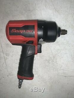 Snap-on Impact Wrench Gun Pt850 1/2 Drive Super Duty Red/ Black Line -x Tools