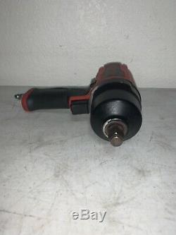 Snap-on Impact Wrench Gun Pt850 1/2 Drive Super Duty Red/ Black Line -x Tools