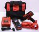 Snap-on Lithium Ion Ct8850 1/2 Impact Wrench Gun Two Batt. & Charger Great Cond