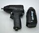 Snap-on Tools 3/8 Drive Air Impact Wrench Gun Tool Mg325 Black With Boot