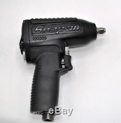 Snap-on Tools 3/8 Drive Air Impact Wrench Gun Tool MG325 Black with Boot