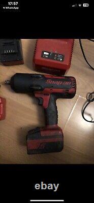 Snap on impact gun 18v 1/2 And Charger And 2 Battery's