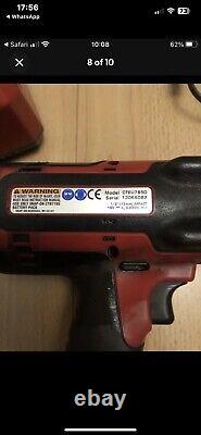 Snap on impact gun 18v 1/2 And Charger And 2 Battery's