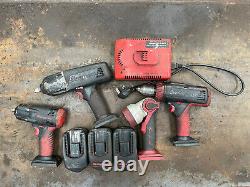 Snap on impact gun torch drill 18v 1/2 14.4v 3/8 tool battery charger