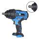 Storm Force 20v 1/2 5 Speed Cordless Led Mid-torque. Impact Wrench Gun 400nm