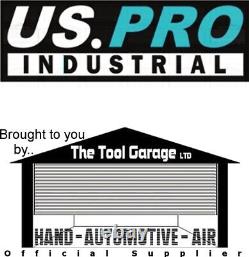 US PRO INDUSTRIAL 1/2dr Air Angle Impact Wrench, Gun 500nm, 370ft-lb NEW 8610