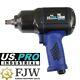 Us Pro Tools 1/2 Air Impact Wrench Gun 1700nm Of Nut Busting Torque 2.2kg