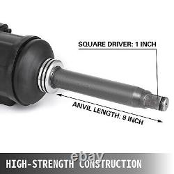 VEVOR 1 Industrial Air Impact Wrench Gun High Torque 4800N. M Long Shank