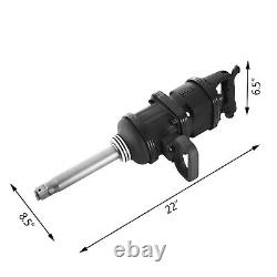 VEVOR 1 Industrial Air Impact Wrench Gun High Torque 4800N. M Long Shank