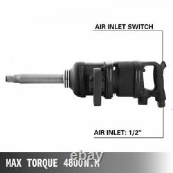 1 Industrial Air Impact Wrench Gun Torque Haute Puissance 4800n. M
