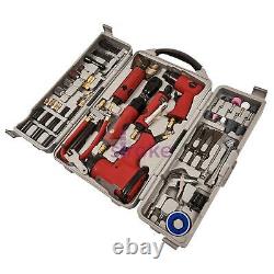 77pc Air Tool Kit Impact Gun Grinder Wrench Hammer Chisel Compressor Stockage