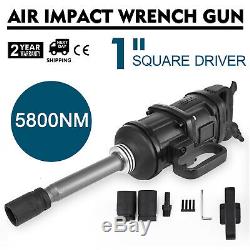 Air Impact Wrench Double Marteau Pneumatique Heavy Duty Gun 1 Disque 5800n. M 2 Socket