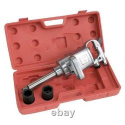 Air Impact Wrench Gun 1 Inch Drive 1900nm 1400 Ft Lb Heavy Duty With Sockets
