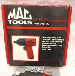 Clé à chocs compacte Mac Tools 1/2 Drive Air Gun Twin Hammer (AWP550BC)