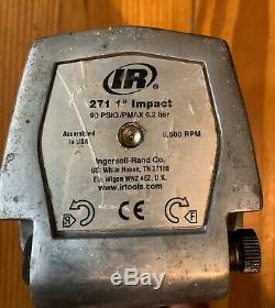 Ingersoll Rand 271 1 Impact Pneumatique Pistolet À Air Clé 1 Pouce Vintage Drive Ir