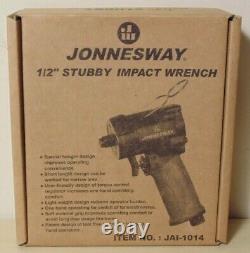 Jonnesway 1/2 Drive Stubby Impact Wrench Jwjai-1014 Compact Rattle Gun 560nm