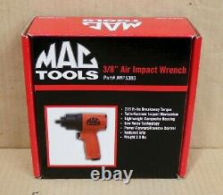Mac Tools 3/8 Drive Clé D'impact Air Gun Twin Hammer (awp538b) Nouveau