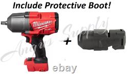 Milwaukee 2767-20 M18 Fuel 1/2 Drive Clé D'impact Avec Boot De Protection