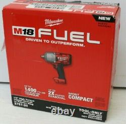 Milwaukee 2767-20 M18 Fuel 1/2 Drive Impact Wrench Gun Withfriction Ring