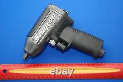 Nouveau Snap-on 3/8 Gun Metal Grey Super Duty Air Impact Wrench Withboot & Muffler