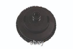 Outil de nettoyage du moyeu de roue, disque 1/2 pouce, pour utilisation avec une clé à chocs ou une perceuse.