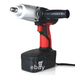 Sealey 24v 1/2 Cordless Impact Wrench/gun & 2ah Ni-mh Battery With Side Handle