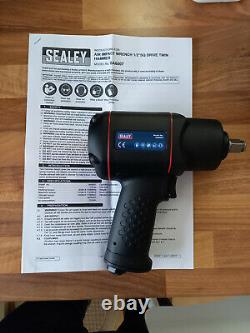 Sealey Sa6007 1/2 Sq Air Impact Wrench/socket Gun 1789 Nm