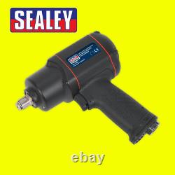 Sealey Sa6007 1/2 Sq Dr Air Impact Wrench/socket Gun/ratchet Dr (1789 Nm)
