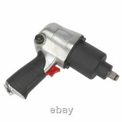 Sealey Sa602 1/2 Drive Air Impact Wrench Gun Twin Hammer Tyre Shop Nouveau