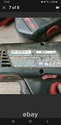 Snap On 18v 1/2 Impact Wrench Gun Ct4850 Avec 2 Baterys Full Working