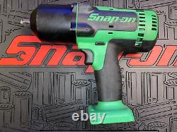 Snap On 1/2 18v Impact Wrench Gun Cteu8850 Ct8850ag Monsterlithium Green Neon