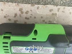 Snap On 1/2 18v Impact Wrench Gun Green Neon Cteu8850ag Ct8850 À Peine Utilisé