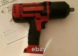 Snap On 1/2 Drive 18v Lithium-ion Impact Gun Wrench In Red. Ctu8850a Ct8850